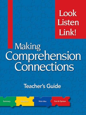 cover image of Making Comprehension Connections: Look Listen Link!